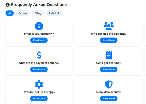 Card-Based FAQ UI Component with Image Thumbnails | Interactive, SEO-Optimized