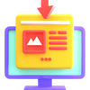 Conversion-Optimized Landing Page Creation Icon