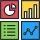 Cutting-Edge Analytics & Reporting Icon