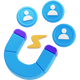Engaging, High-Impact Content Creation Icon