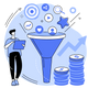 Full Funnel Advertising Experience Icon