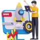 SEO-Friendly Website Architecture Icon