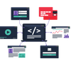 Custom Web App Development Icon