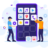 iOS Mobile App Development Icon