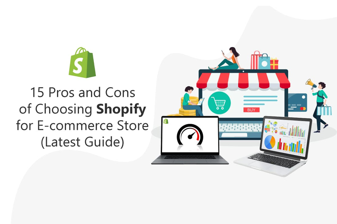 Shopify pros and cons for e-commerce stores.