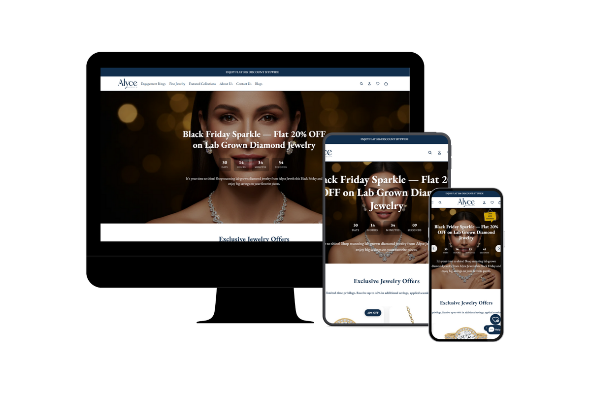 Alyce Jewels | Responsive store