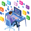 Custom Software Development Icon