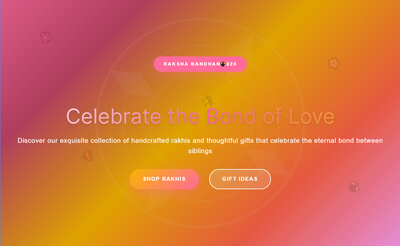 Celebrate Rakshabandhan with Heartfelt Gifts