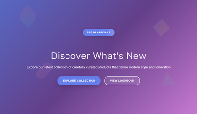 Explore Our Latest New Arrivals