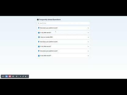 Interactive FAQ Accordion UI Component with Illustrated Icons for Websites - Responsive, Customizable, SEO-Friendly