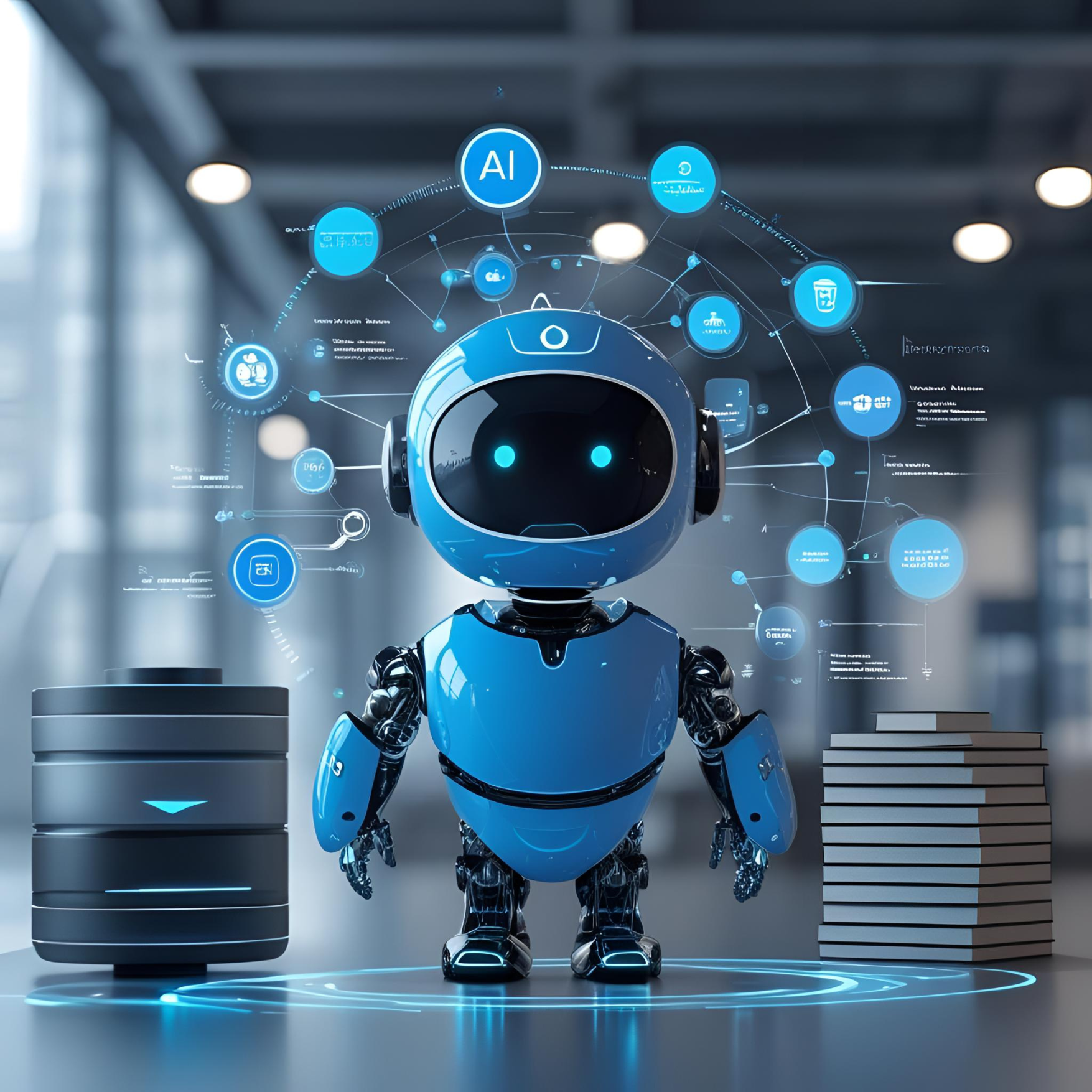 Answer Engine Optimization Service Illustration